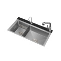 thick panel intelligent electrolysis handmade stainless steel kitchen sink